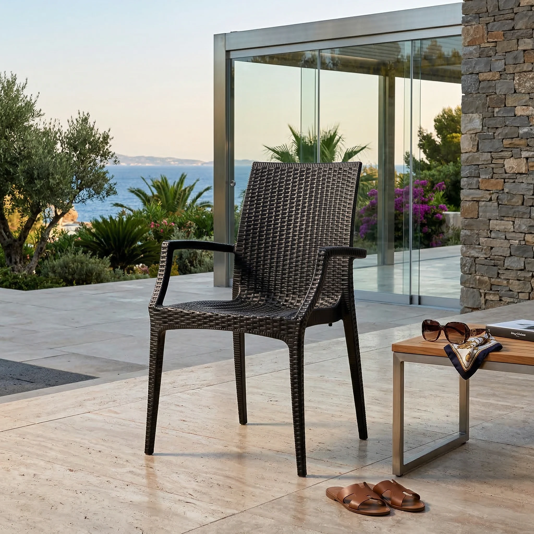 Resin armchairs Trimar